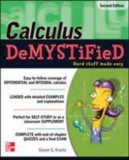Calculus DeMYSTiFieD, Second Edition 2nd 9780071743631 Front Cover