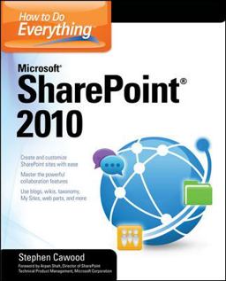 How to Do Everything Microsoft SharePoint 2010  9780071743679 Front Cover
