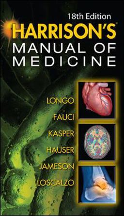 Harrison's Manual of Medicine 18th 9780071745192 Front Cover
