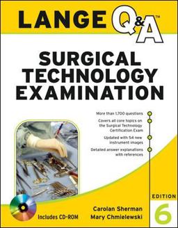 Surgical Technology Examination 6th 9780071745765 Front Cover