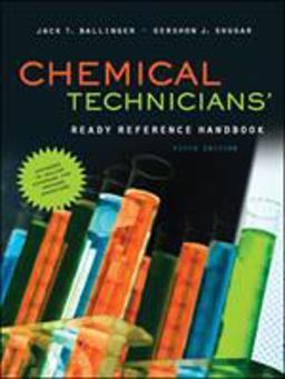 Chemical Technicians' 5th 9780071745925 Front Cover