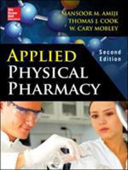Applied Physical Pharmacy 2/e 2nd 9780071747509 Front Cover