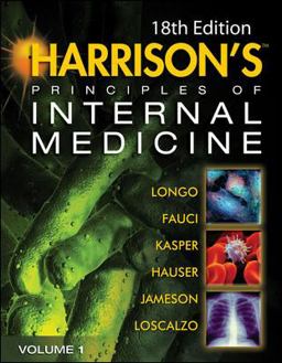 Harrison's Principles of Internal Medicine, 18th Edition 18th 9780071748896 Front Cover