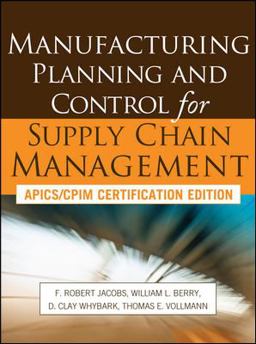 Manufacturing Planning and Control for Supply Chain Management  9780071750318 Front Cover