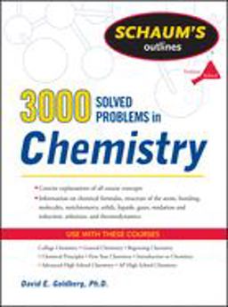 3,000 Solved Problems in Chemistry  9780071755009 Front Cover
