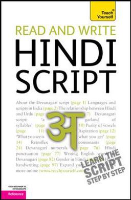 Read and Write Hindi Script 2nd 9780071759922 Front Cover