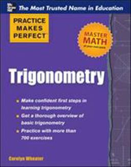 Practice Makes Perfect Trigonometry  9780071761796 Front Cover