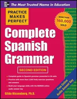 Complete Spanish Grammar 2nd 9780071763431 Front Cover