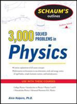 Schaum's 3,000 Solved Problems in Physics  9780071763462 Front Cover