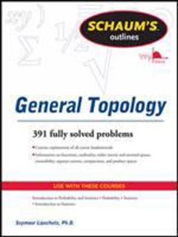 Schaums Outline of General Topology  9780071763479 Front Cover