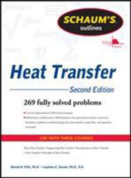 Schaum's Outline of Heat Transfer, 2nd Edition 2nd 9780071764292 Front Cover