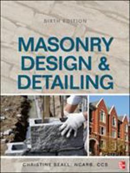 Masonry Design and Detailing Sixth Edition 6th 9780071766395 Front Cover