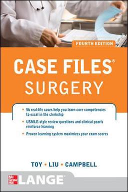 Case Files Surgery 4th 9780071766999 Front Cover