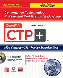 CompTIA CTP+ Convergence Technologies Professional  9780071767576 Front Cover
