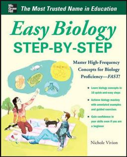 Easy Biology Step-By-Step  9780071767798 Front Cover