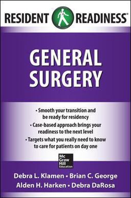 Resident Readiness General Surgery  9780071773195 Front Cover