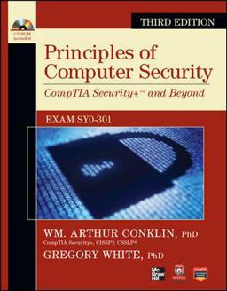 Principles of Computer Security 3rd 9780071786195 Front Cover