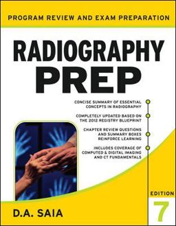 Radiography PREP 7th 9780071787048 Front Cover