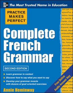 Complete French Grammar 2nd 9780071787819 Front Cover
