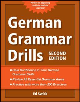 German Grammar Drills 2nd 9780071789455 Front Cover