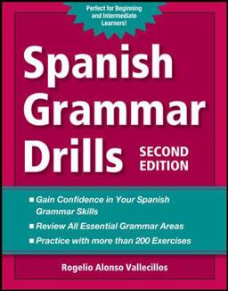 Spanish Grammar Drills 2nd 9780071789479 Front Cover
