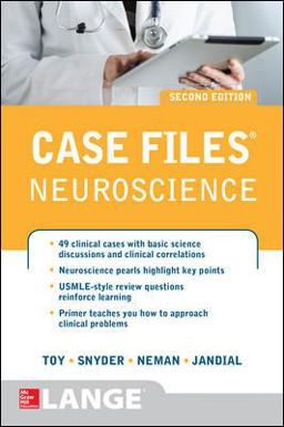 Case Files Neuroscience 2/e 2nd 9780071790253 Front Cover