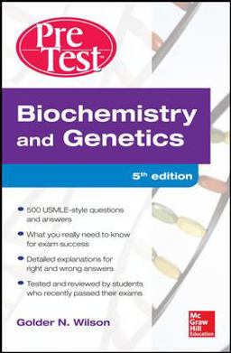Biochemistry and Genetics 5th 9780071791441 Front Cover