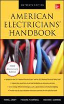 American Electricians' Handbook, Sixteenth Edition 16th 9780071798808 Front Cover
