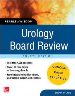 Urology Board Review Pearls of Wisdom, Fourth Edition 4th 9780071799263 Front Cover