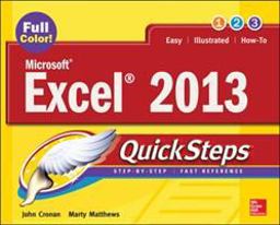 Microsoft® Excel® 2013 QuickSteps