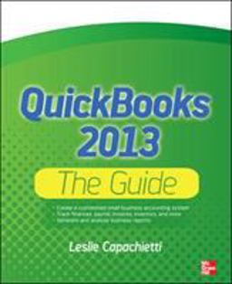 QuickBooks 2013 the Guide