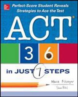 ACT 36 in Just 7 Steps  9780071814416 Front Cover