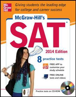 McGraw-Hill's SAT, 2014:  9780071817363 Front Cover