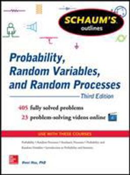 Probability, Random Variables, and Random Processes 3rd 9780071822985 Front Cover