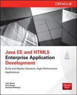 Java EE and HTML5 Enterprise Application Development  9780071823098 Front Cover