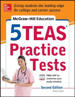5 Teas Practice Tests 2nd 9780071825726 Front Cover