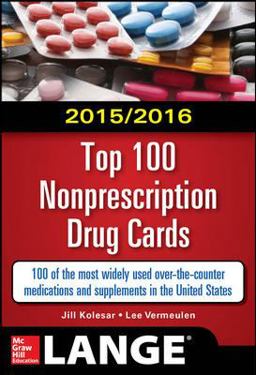 2015/2016 Top 100 Nonprescription Drug Cards  9780071826877 Front Cover