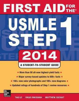 First Aid for the USMLE Step 1 2014 24th 9780071831420 Front Cover