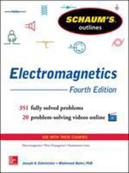 Schaum's Outline of Electromagnetics, 4th Edition 4th 9780071831475 Front Cover
