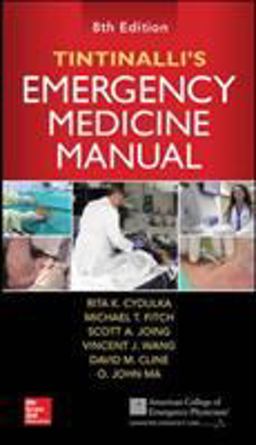 Tintinalli's Emergency Medicine Manual, Eighth Edition 8th 9780071837026 Front Cover