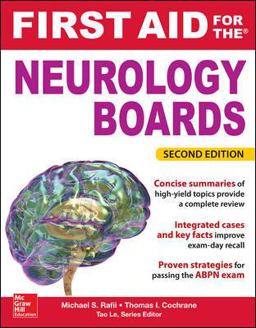 First Aid for the Neurology Boards:  9780071837415 Front Cover