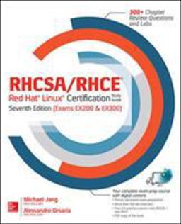 Rhcsa/Rhce Red Hat Linux Certification:  9780071841962 Front Cover