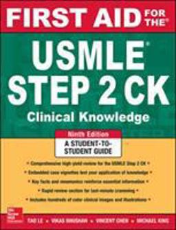 First Aid for the USMLE Step 2:  9780071844574 Front Cover