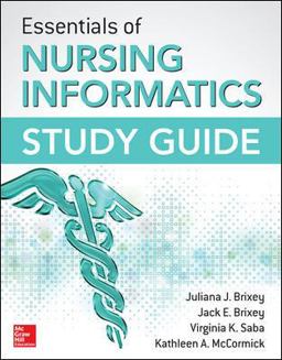Essentials of Nursing Informatics Study Guide  9780071845892 Front Cover