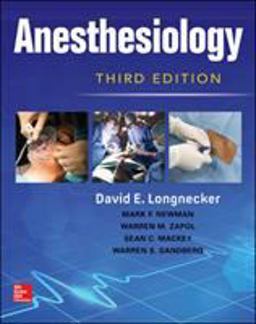 Anesthesiology:  9780071848817 Front Cover