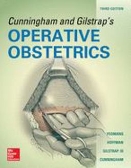 Cunningham and Gilstrap's Operative Obstetrics, Third Edition