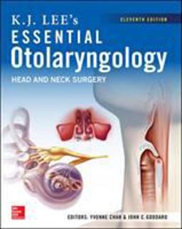 KJ Lee's Essential Otolaryngology, 11th Edition 11th 9780071849920 Front Cover