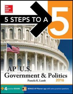 5 Steps to a 5 AP Us Government and Politics 7th 9780071850544 Front Cover