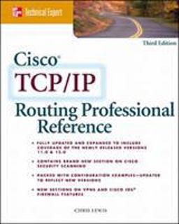 Cisco TCP/IP Routing Professional Reference 3rd 9780072125573 Front Cover