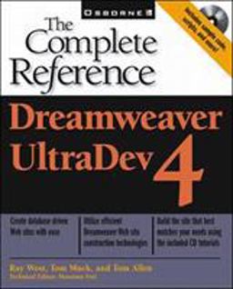 DreamWeaver UltraDev 4 DreamWeaver UltraDev 4